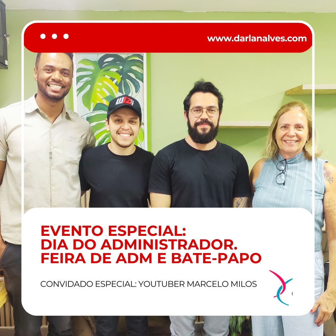 Dia do Administrador na Escola Newton Câmara