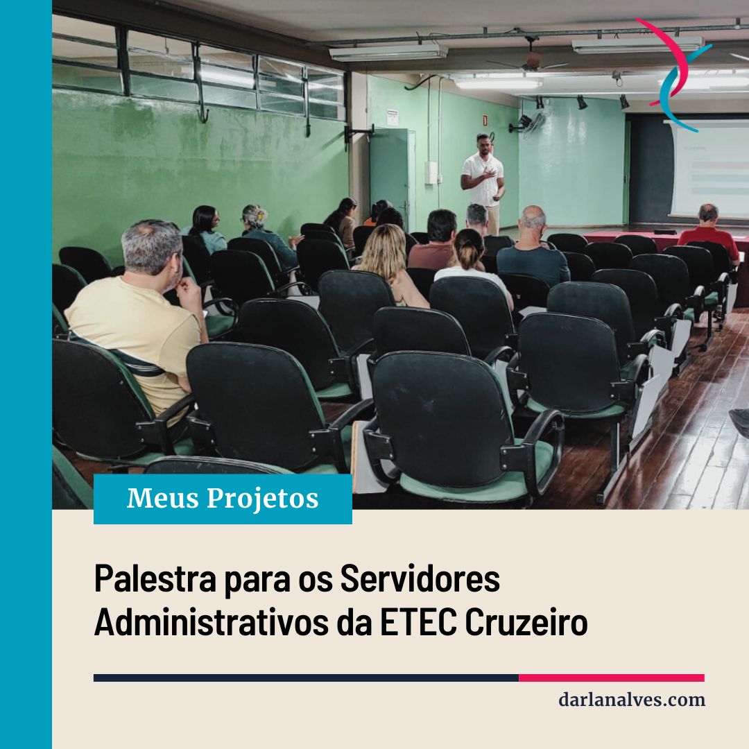 Palestra para os Servidores Administrativos da ETEC